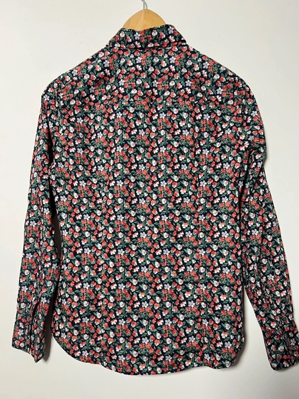 J. Crew Liberty Sarah Floral Cotton Button-Up Perfect Shirt